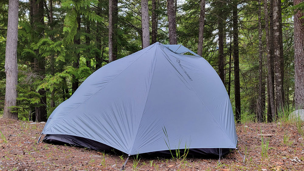 the exterior of the Sea to Summit Alto TR1 Backpacking tent