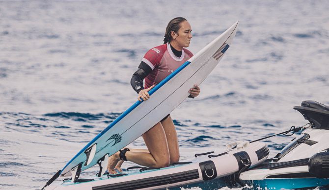 Olympic Semifinals Set in Tahiti as Carissa Moore’s Gold Medal Defense Comes to an End