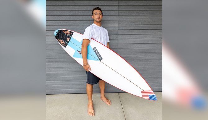 Griffin Colapinto has been named by Lexus as their first-ever surf ambassador. Photo: WSL