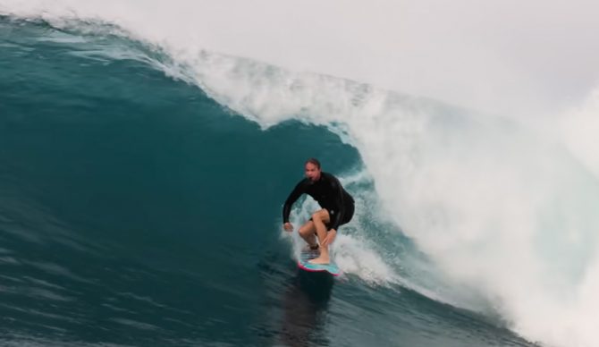 Jamie O'Brien made a stop in the mentawais for his latest vlog. Photo: Jamie O'Brien // YouTube