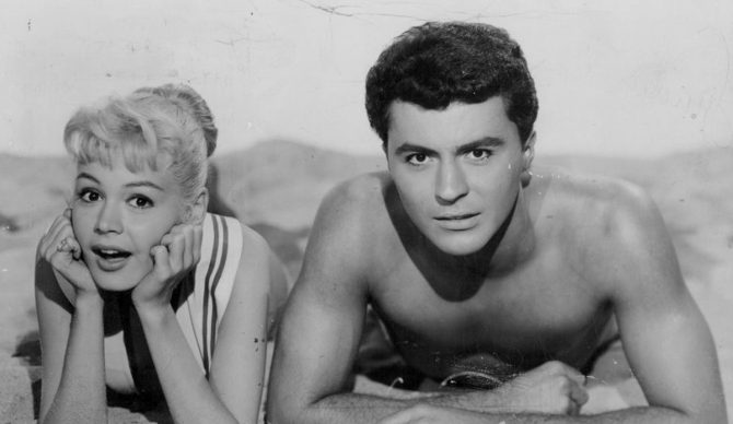 Sandra Dee and James Darren in Gidget (1959)