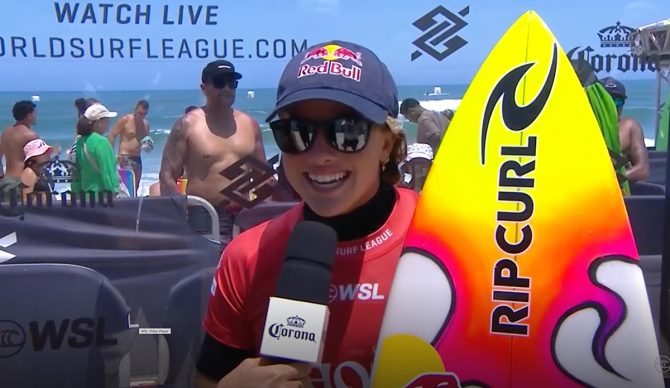 Erin Brooks has qualified for the 2024 Championship Tour. Photo: WSL