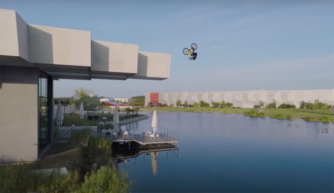 Danny MacAskill riding bike