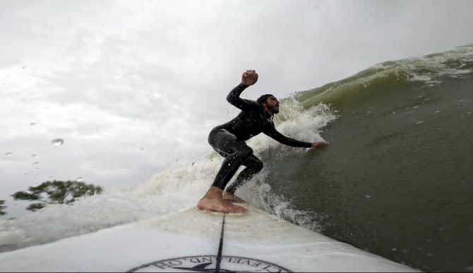 Hurricane Helene Whipped Up Three Days of Surf for Ohio Surfers