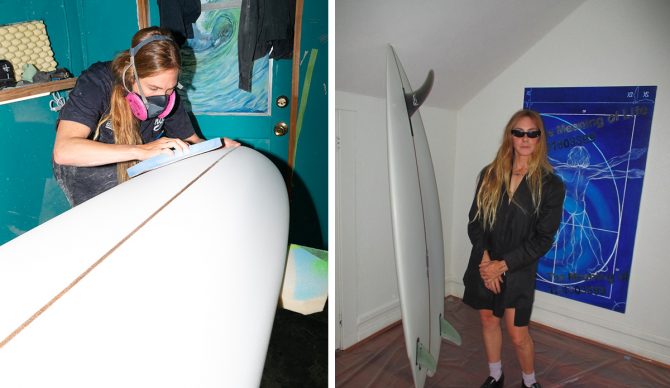 Rachel Lord Takes an Artist's Approach to Shaping Surfboards