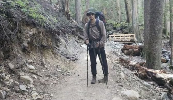 missing hiker Sam Benastick