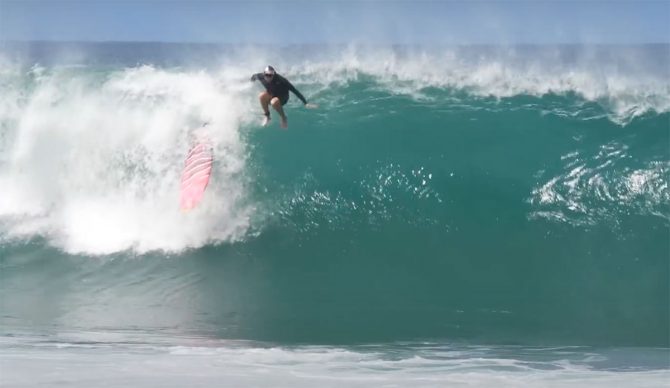 Pipeline surfing with Jamie O'Brien