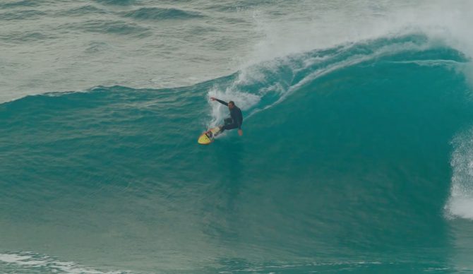 CT Veteran Frederico Morais Surfs Nazaré For the First Time