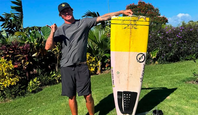 Albee Layer’s Board Raffle Brings Awareness to Maui Water Safety