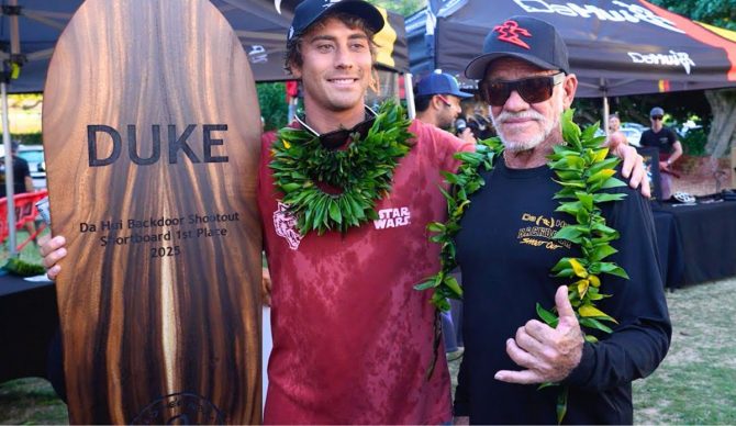 Koa Rothman winning Backdoor Shootout