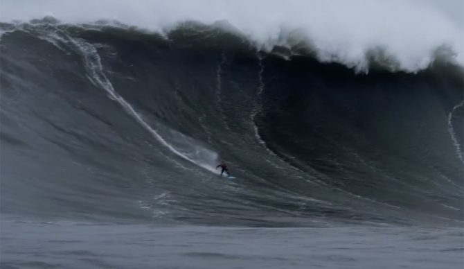 Maverick's big wave surfing