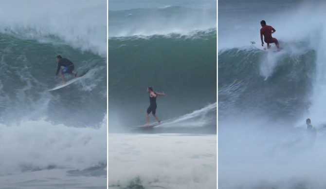 Kirra surfing